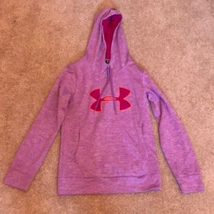 Purple Under Armour Hoodie